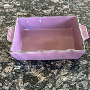 CHANTAL RECTANGULAR PURPLE CERAMIC BAKING DISH